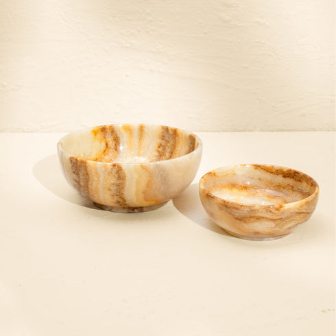 Marble Decorative Bowls | Handcrafted Premium Marble Stone - Coastal Villa Homeware